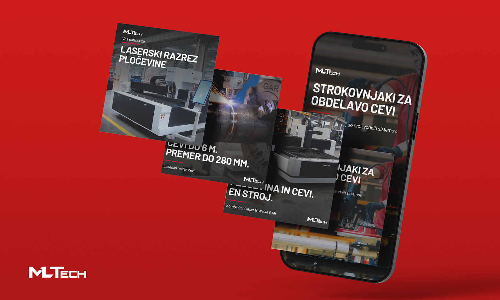 MLTech: B2B marketing referenca agencije Bloom – oglaševanje in strategija za industrijska podjetja